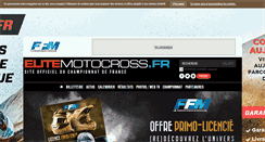 Desktop Screenshot of elite-motocross.fr
